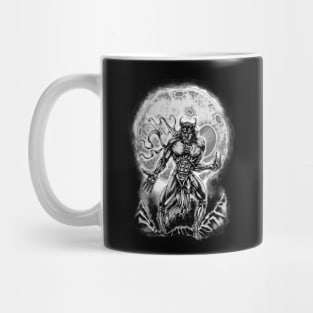 Wolf by moonlight Mug